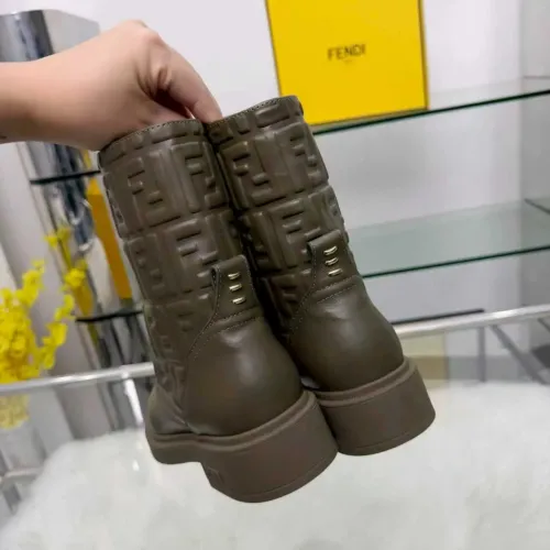 Replica Fendi Fashion Boots For Women #1400813 $118.00 USD for Wholesale