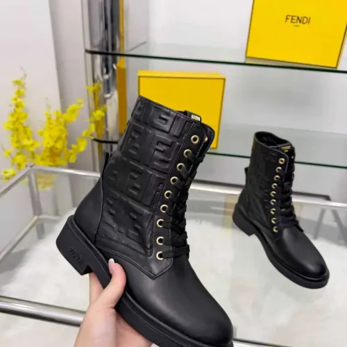 Replica Fendi Fashion Boots For Women #1400814 $118.00 USD for Wholesale
