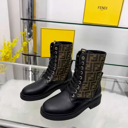Fendi Fashion Boots For Women #1400815 $118.00 USD, Wholesale Replica Fendi Fashion Boots