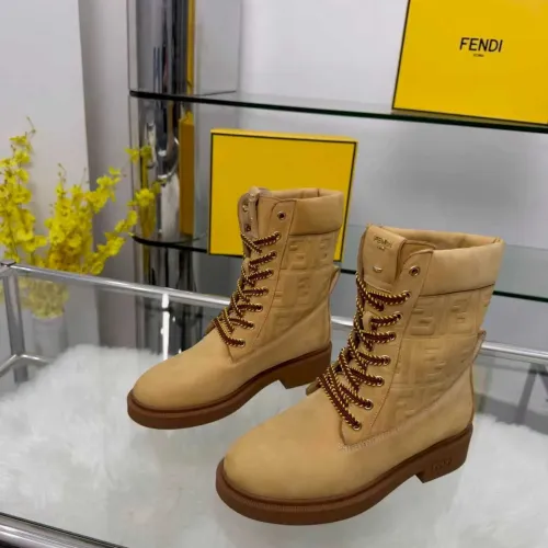 Fendi Fashion Boots For Women #1400816 $125.00 USD, Wholesale Replica Fendi Fashion Boots