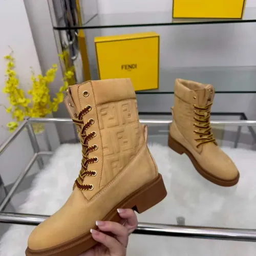 Replica Fendi Fashion Boots For Women #1400816 $125.00 USD for Wholesale
