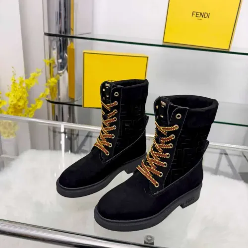 Fendi Fashion Boots For Women #1400817 $125.00 USD, Wholesale Replica Fendi Fashion Boots