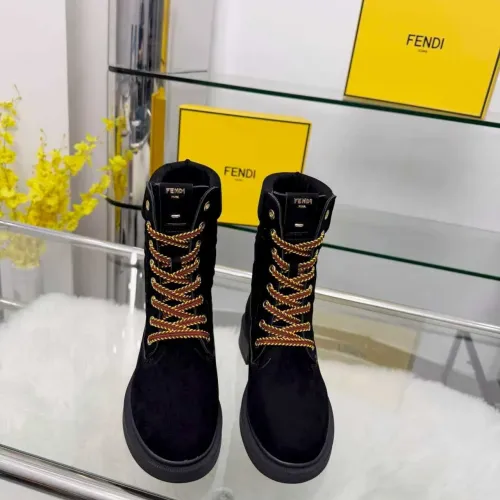 Replica Fendi Fashion Boots For Women #1400817 $125.00 USD for Wholesale