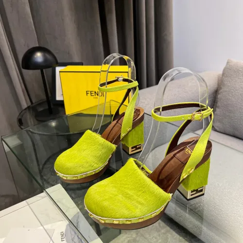 Fendi Sandal For Women #1400830 $160.00 USD, Wholesale Replica Fendi Sandal