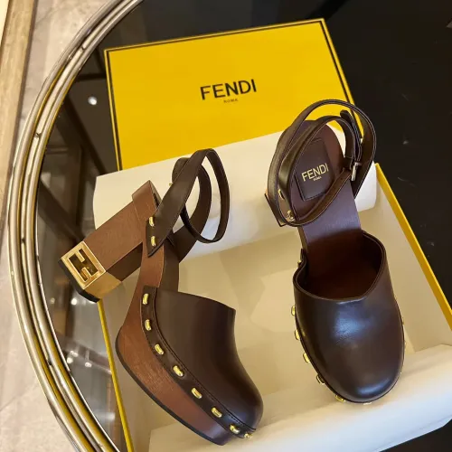 Replica Fendi Sandal For Women #1400833 $160.00 USD for Wholesale