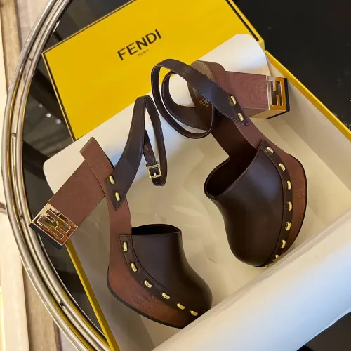 Replica Fendi Sandal For Women #1400833 $160.00 USD for Wholesale