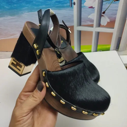 Fendi Sandal For Women #1400834 $160.00 USD, Wholesale Replica Fendi Sandal
