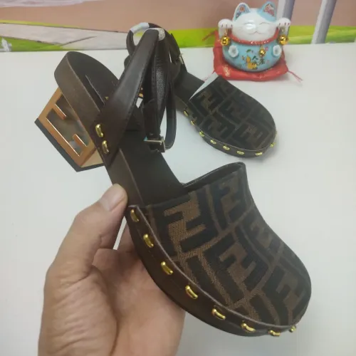 Fendi Sandal For Women #1400835 $160.00 USD, Wholesale Replica Fendi Sandal