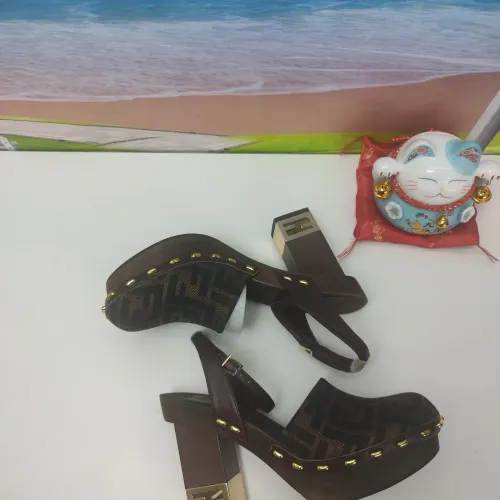 Replica Fendi Sandal For Women #1400836 $160.00 USD for Wholesale