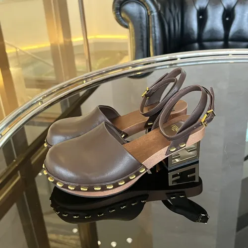 Fendi Sandal For Women #1400838 $160.00 USD, Wholesale Replica Fendi Sandal