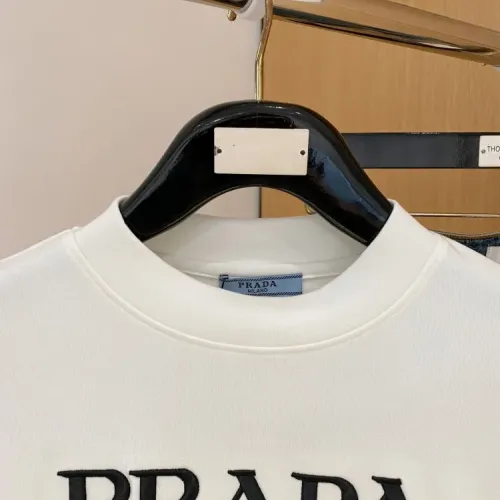 Replica Prada T-Shirts Long Sleeved For Unisex #1400850 $76.00 USD for Wholesale