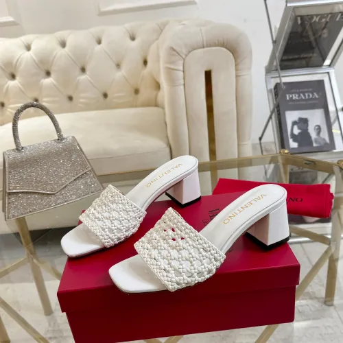 Valentino Slippers For Women #1400856 $85.00 USD, Wholesale Replica Valentino Slippers