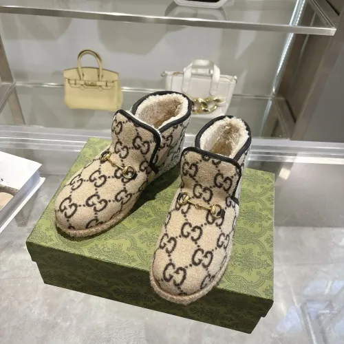 Replica Gucci Boots For Women #1400888 $92.00 USD for Wholesale