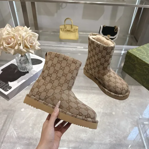 Replica Gucci Boots For Women #1400889 $100.00 USD for Wholesale