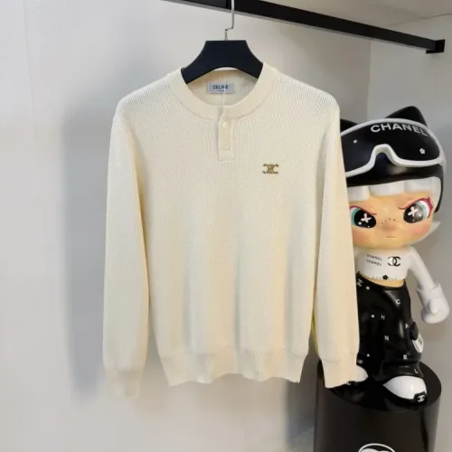 Celine Sweaters Long Sleeved For Unisex #1400898 $100.00 USD, Wholesale Replica Celine Sweaters