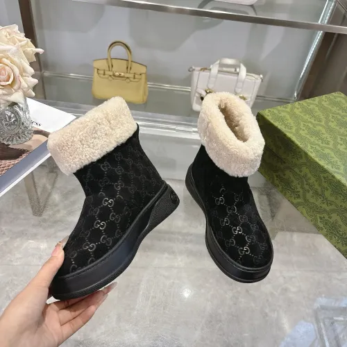 Replica Gucci Boots For Women #1400905 $118.00 USD for Wholesale