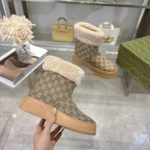 Replica Gucci Boots For Women #1400907 $118.00 USD for Wholesale