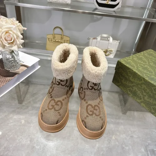 Replica Gucci Boots For Women #1400909 $118.00 USD for Wholesale