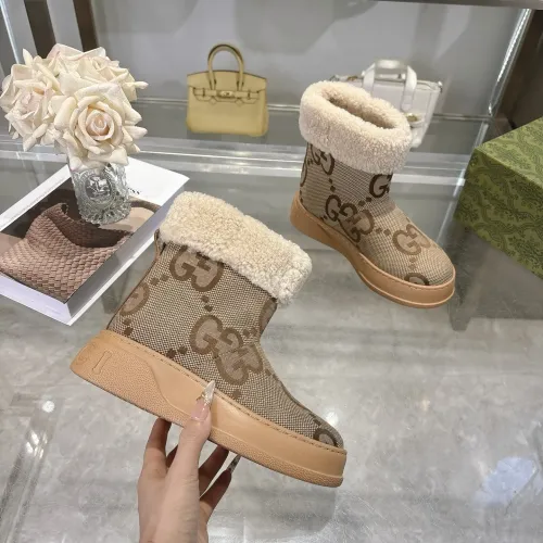 Replica Gucci Boots For Women #1400909 $118.00 USD for Wholesale
