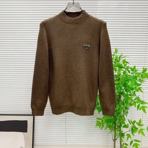 Prada Sweaters Long Sleeved For Unisex #1400912 $100.00 USD, Wholesale Replica Prada Sweaters