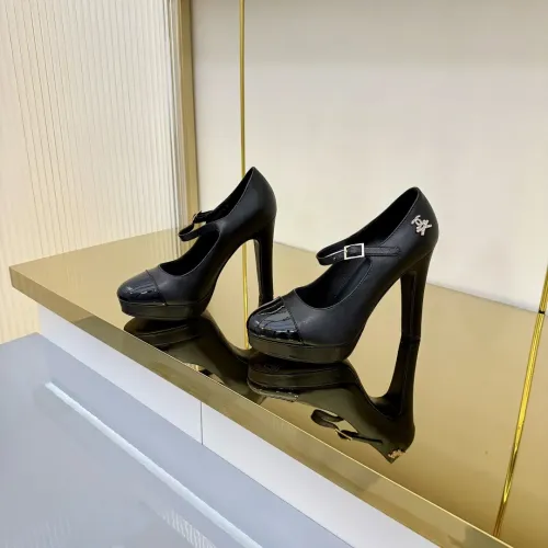 Chanel High-Heeled Shoes For Women #1400920 $118.00 USD, Wholesale Replica Chanel High-Heeled Shoes