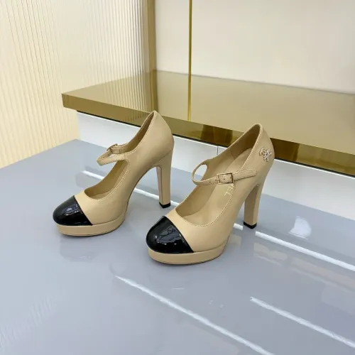 Chanel High-Heeled Shoes For Women #1400921 $118.00 USD, Wholesale Replica Chanel High-Heeled Shoes