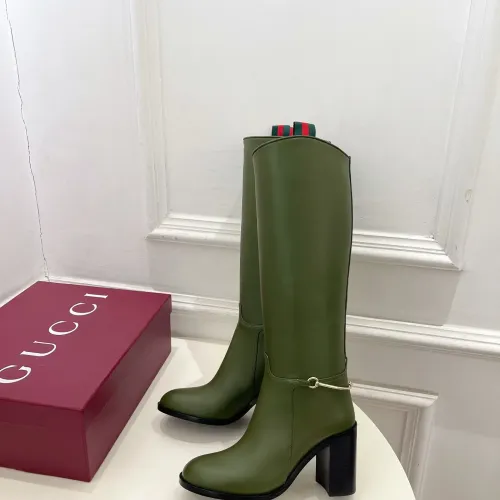 Replica Gucci Boots For Women #1400931 $215.00 USD for Wholesale