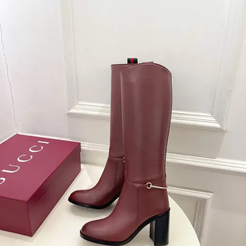 Replica Gucci Boots For Women #1400932 $215.00 USD for Wholesale