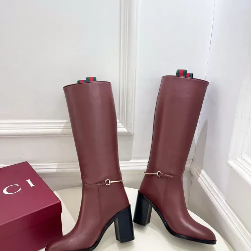 Replica Gucci Boots For Women #1400932 $215.00 USD for Wholesale
