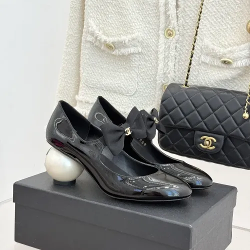 Chanel High-Heeled Shoes For Women #1400986 $108.00 USD, Wholesale Replica Chanel High-Heeled Shoes