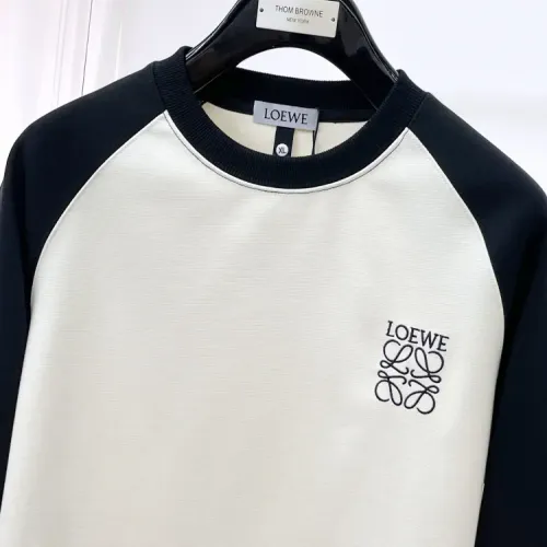 Replica LOEWE Hoodies Long Sleeved For Unisex #1400989 $98.00 USD for Wholesale