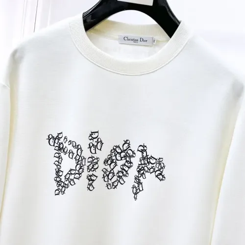 Replica Christian Dior Hoodies Long Sleeved For Unisex #1400998 $98.00 USD for Wholesale