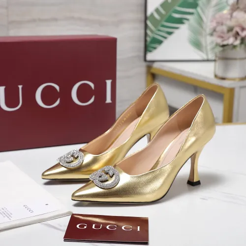 Gucci High-Heeled Shoes For Women #1401080 $112.00 USD, Wholesale Replica Gucci High-Heeled Shoes