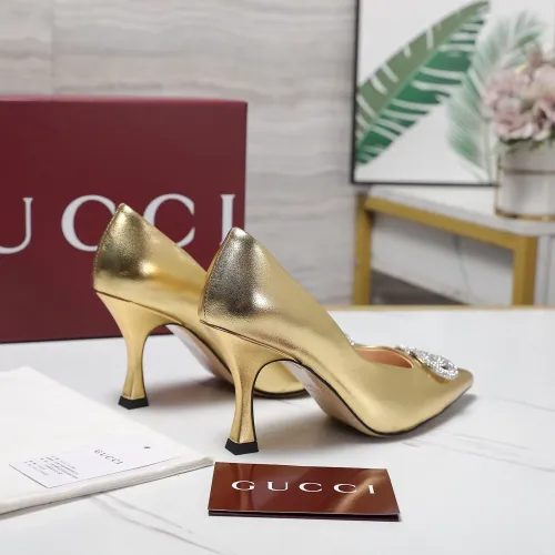 Replica Gucci High-Heeled Shoes For Women #1401080 $112.00 USD for Wholesale