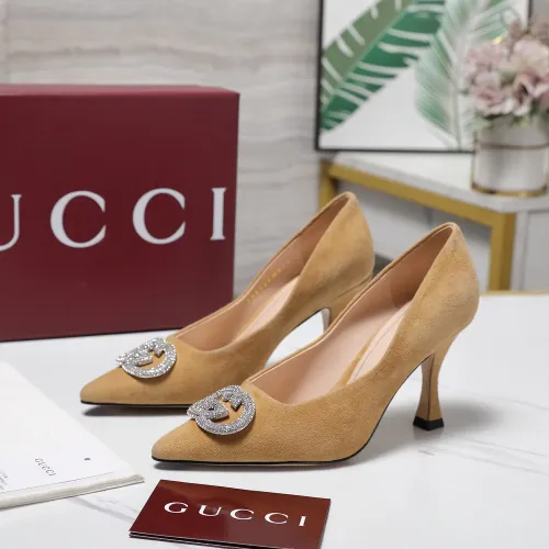 Gucci High-Heeled Shoes For Women #1401081 $112.00 USD, Wholesale Replica Gucci High-Heeled Shoes