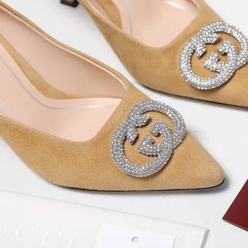 Replica Gucci High-Heeled Shoes For Women #1401081 $112.00 USD for Wholesale