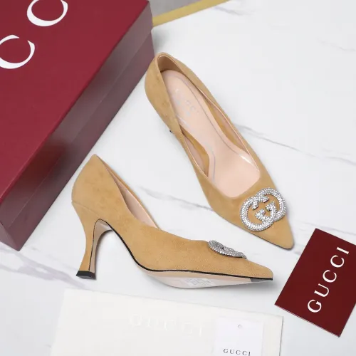 Replica Gucci High-Heeled Shoes For Women #1401081 $112.00 USD for Wholesale