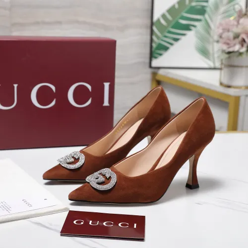 Gucci High-Heeled Shoes For Women #1401082 $112.00 USD, Wholesale Replica Gucci High-Heeled Shoes