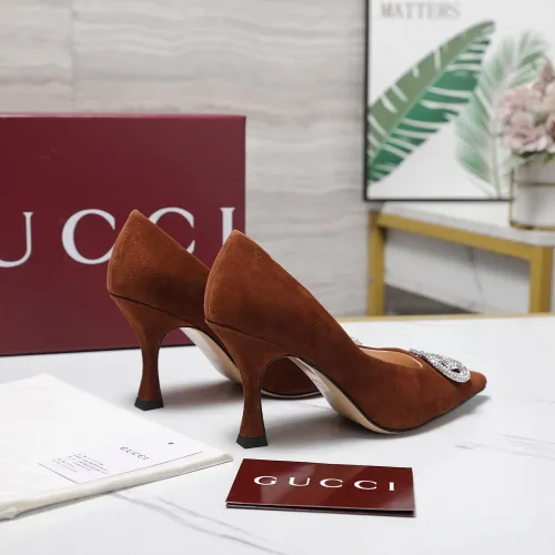 Replica Gucci High-Heeled Shoes For Women #1401082 $112.00 USD for Wholesale
