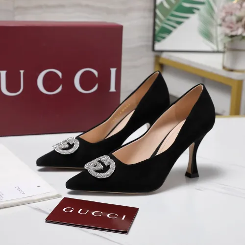Gucci High-Heeled Shoes For Women #1401084 $112.00 USD, Wholesale Replica Gucci High-Heeled Shoes