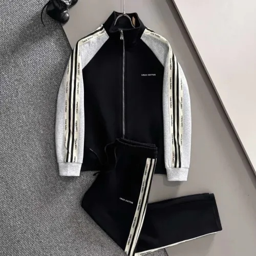 Louis Vuitton LV Tracksuits Long Sleeved For Men #1401088 $125.00 USD, Wholesale Replica Louis Vuitton LV Tracksuits