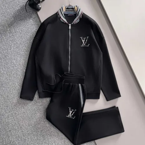 Louis Vuitton LV Tracksuits Long Sleeved For Men #1401095 $125.00 USD, Wholesale Replica Louis Vuitton LV Tracksuits