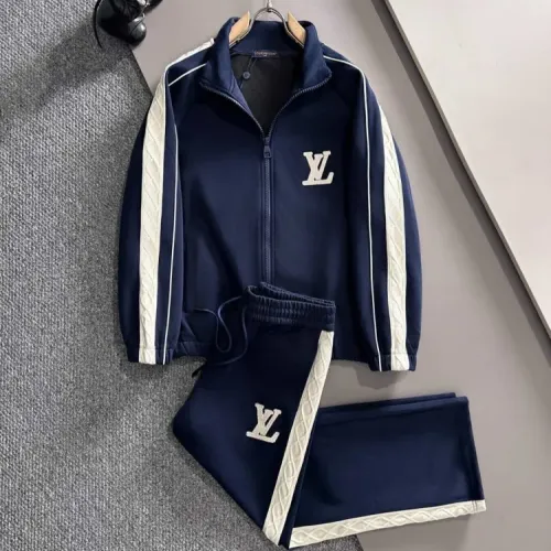 Louis Vuitton LV Tracksuits Long Sleeved For Men #1401107 $125.00 USD, Wholesale Replica Louis Vuitton LV Tracksuits