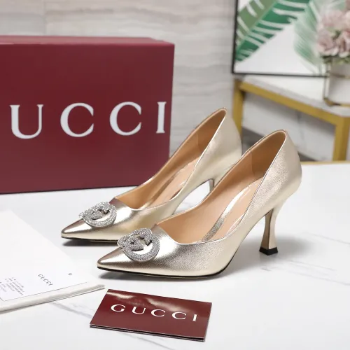 Gucci High-Heeled Shoes For Women #1401112 $112.00 USD, Wholesale Replica Gucci High-Heeled Shoes
