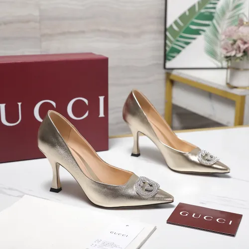 Replica Gucci High-Heeled Shoes For Women #1401112 $112.00 USD for Wholesale