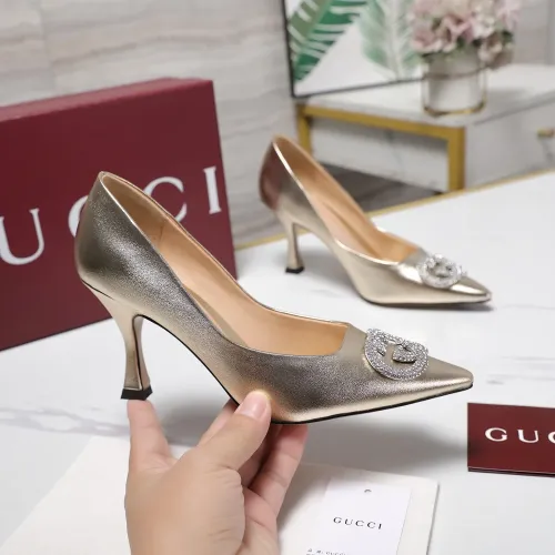 Replica Gucci High-Heeled Shoes For Women #1401112 $112.00 USD for Wholesale