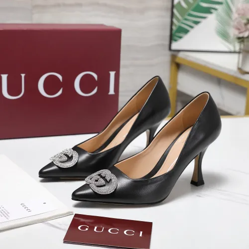 Gucci High-Heeled Shoes For Women #1401114 $112.00 USD, Wholesale Replica Gucci High-Heeled Shoes