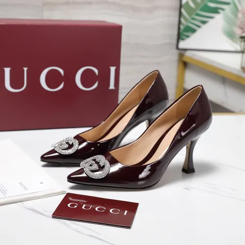 Gucci High-Heeled Shoes For Women #1401116 $112.00 USD, Wholesale Replica Gucci High-Heeled Shoes