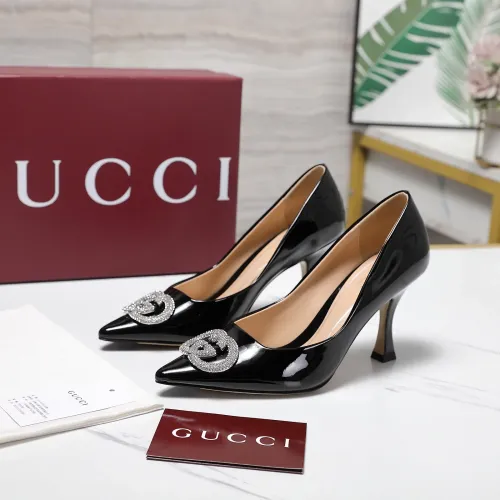 Gucci High-Heeled Shoes For Women #1401117 $112.00 USD, Wholesale Replica Gucci High-Heeled Shoes