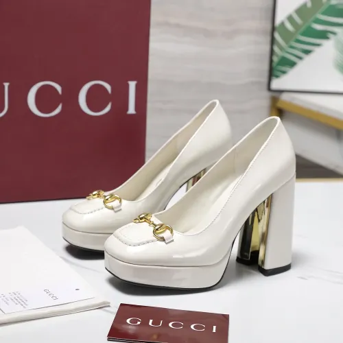 Gucci High-Heeled Shoes For Women #1401118 $125.00 USD, Wholesale Replica Gucci High-Heeled Shoes